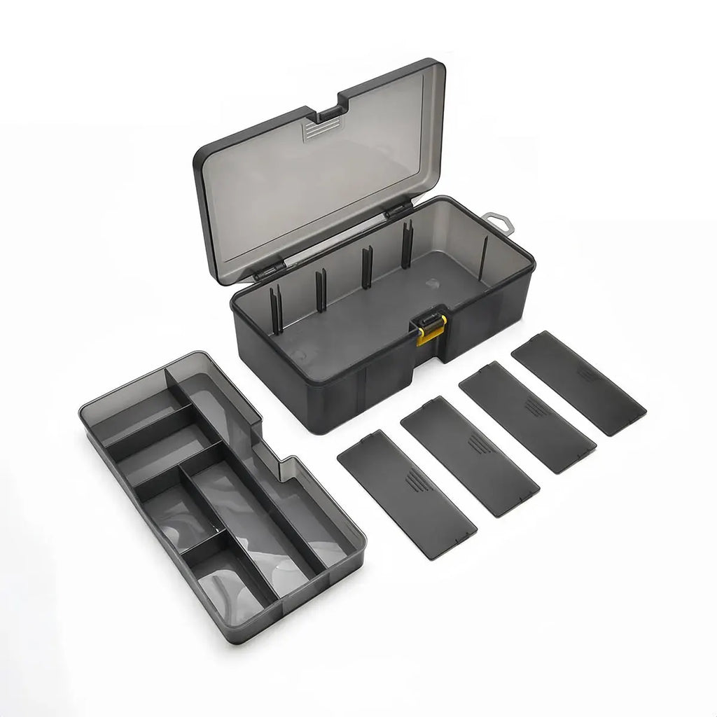 Large Capacity Fishing Tackle Box – Hook, Lure & Bait Organizer