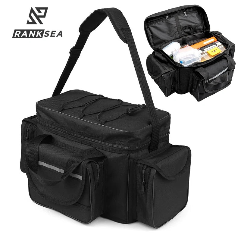 Fishing Tackle Bag for Saltwater or Freshwater, Water-Resistant 3600 Tackle Box Bag, Fishing Bags