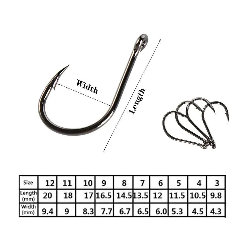 Tackle Accessories Fishing Accessories Fishing Tools Fishing Tackle Lure Hooks Fishing Hooks Set Fishing Hook Barbed Fishhooks