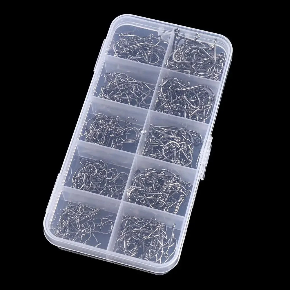 Tackle Accessories Fishing Accessories Fishing Tools Fishing Tackle Lure Hooks Fishing Hooks Set Fishing Hook Barbed Fishhooks