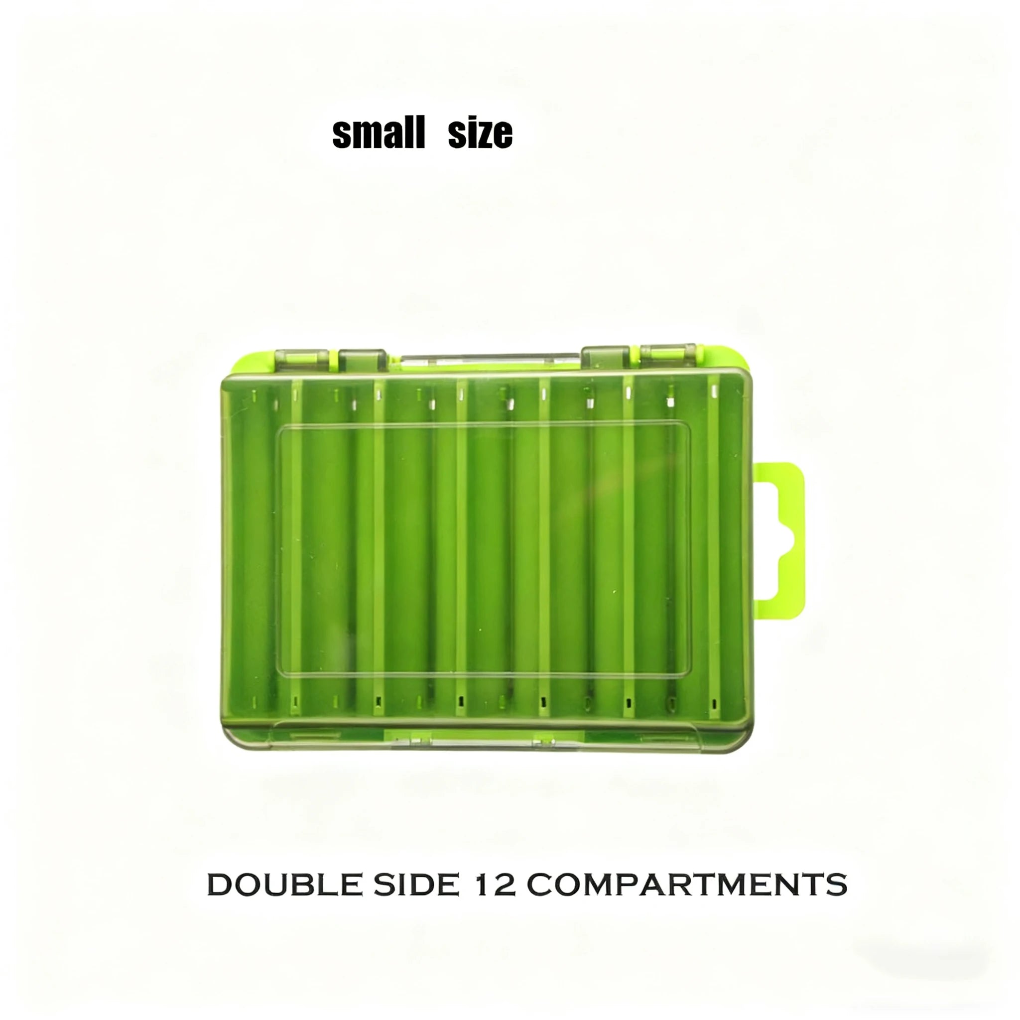 Fishing Tackle Boxes Double Layer Bait Container Portable Organizer Boxes Compartments Fishing Accessories Plastic Case