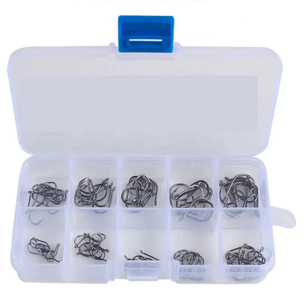 Tackle Accessories Fishing Accessories Fishing Tools Fishing Tackle Lure Hooks Fishing Hooks Set Fishing Hook Barbed Fishhooks