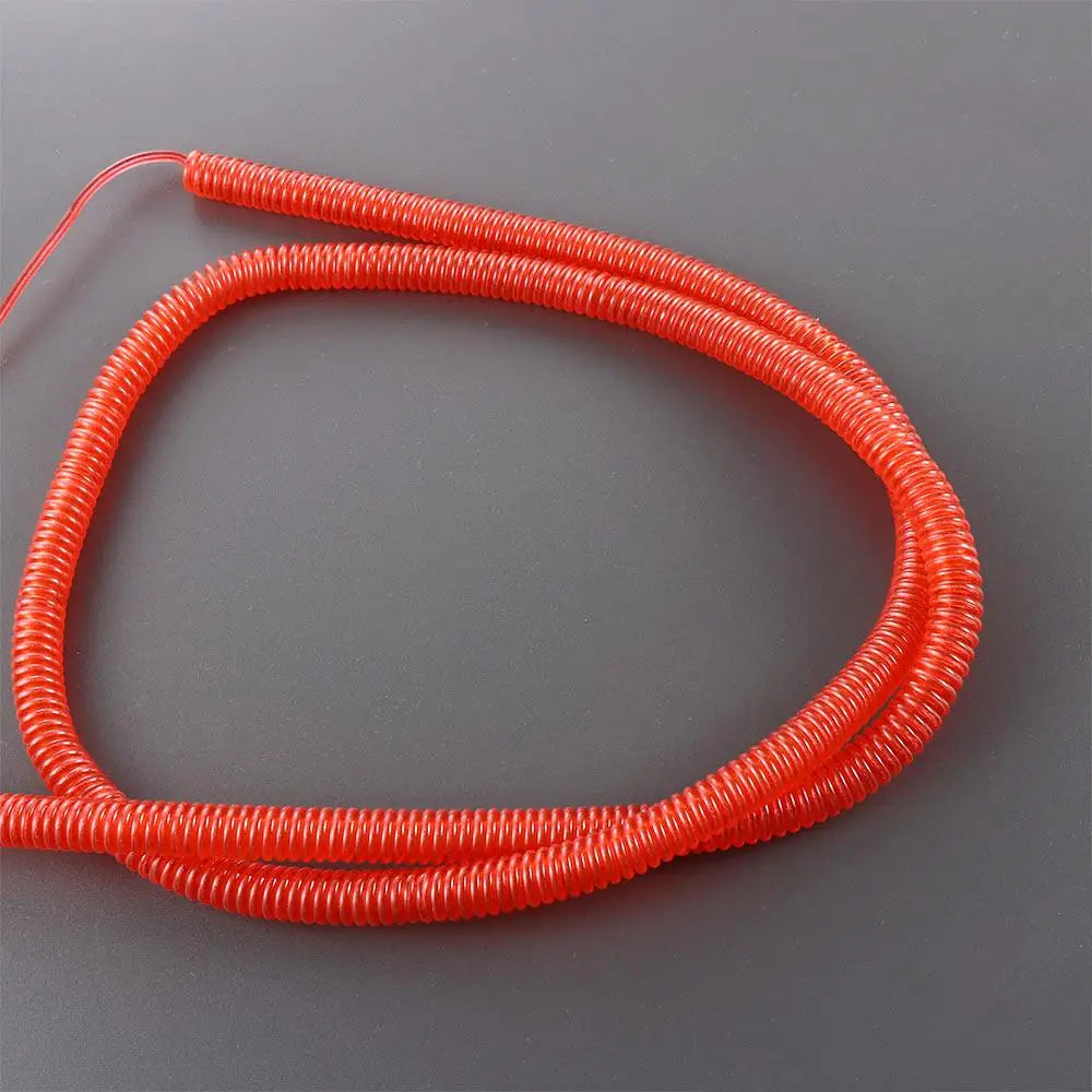 Fishing Tackle Elastic Rope Heavy Duty Retractable Spring Rope Fishing Lanyards Safety Line Anti-lost Ropes Fishing Ropes