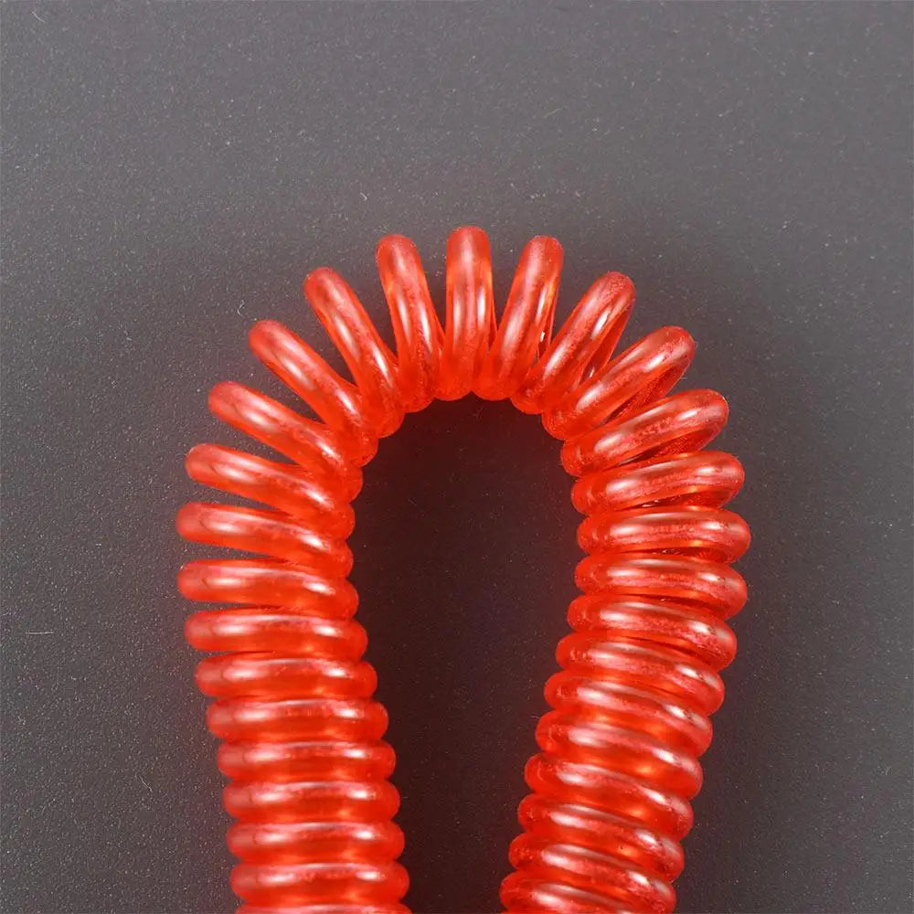 Fishing Tackle Elastic Rope Heavy Duty Retractable Spring Rope Fishing Lanyards Safety Line Anti-lost Ropes Fishing Ropes