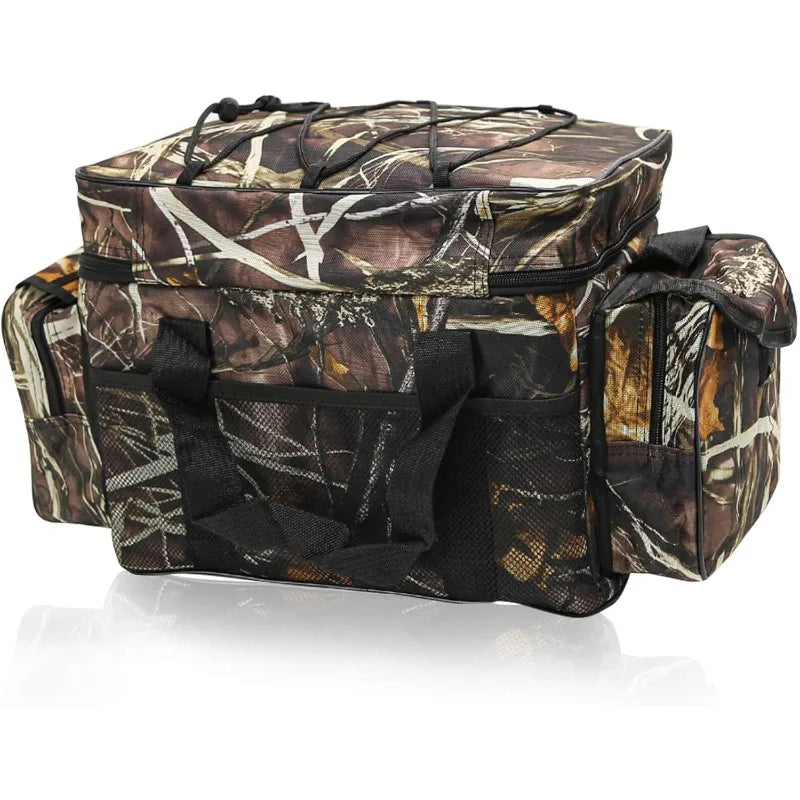 Fishing Tackle Bag for Saltwater or Freshwater, Water-Resistant 3600 Tackle Box Bag, Fishing Bags
