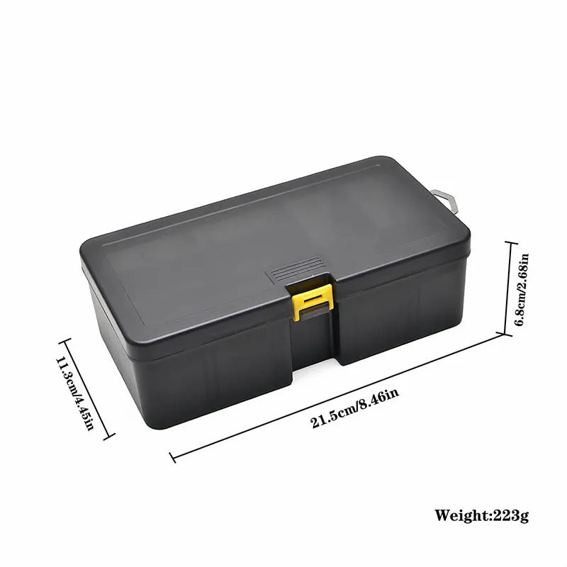 Large Capacity Fishing Tackle Box – Hook, Lure & Bait Organizer