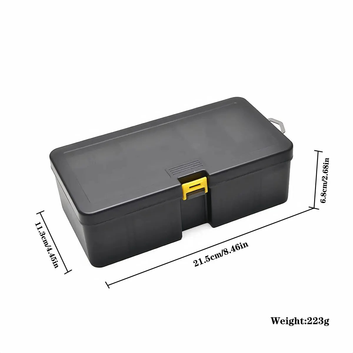 Large Capacity Fishing Tackle Box – Hook, Lure & Bait Organizer