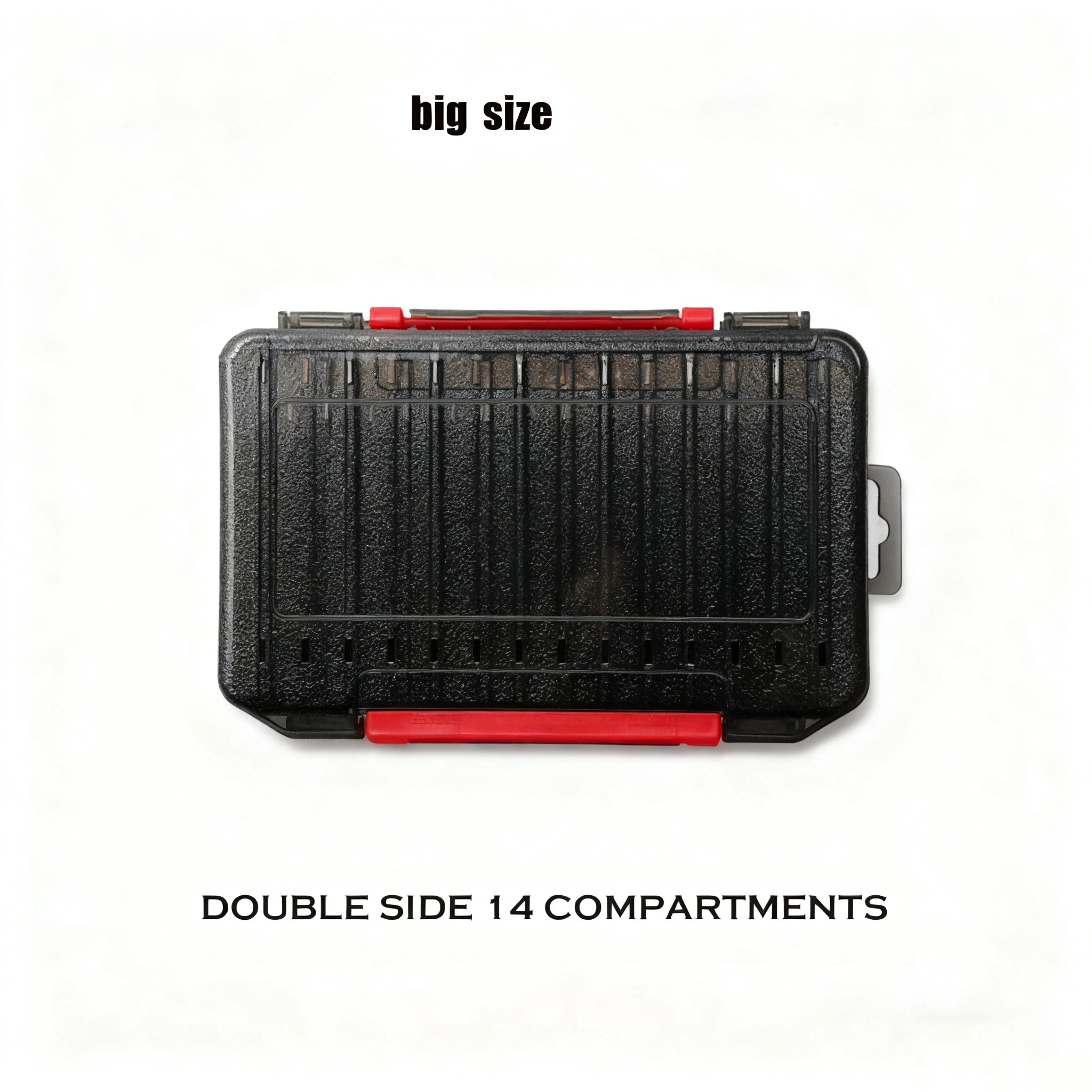 Fishing Tackle Boxes Double Layer Bait Container Portable Organizer Boxes Compartments Fishing Accessories Plastic Case