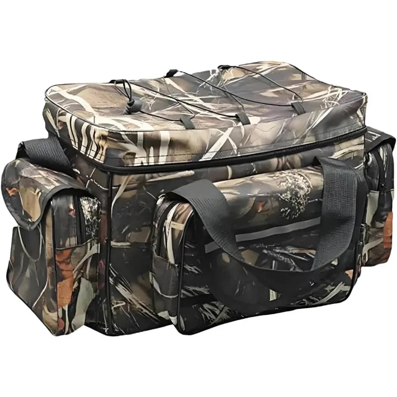 Fishing Tackle Bag for Saltwater or Freshwater, Water-Resistant 3600 Tackle Box Bag, Fishing Bags