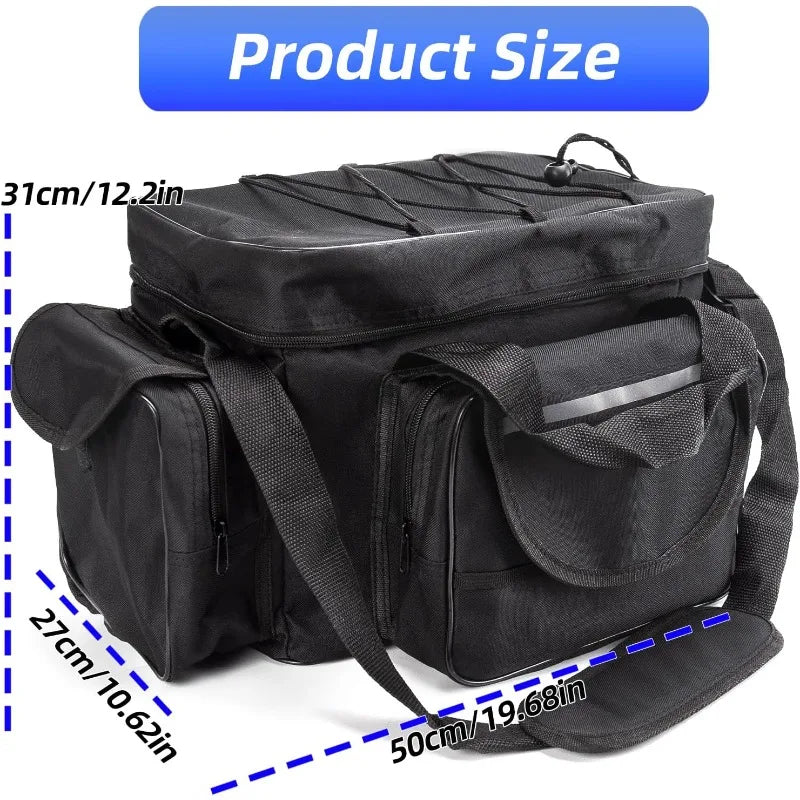 Fishing Tackle Bag for Saltwater or Freshwater, Water-Resistant 3600 Tackle Box Bag, Fishing Bags